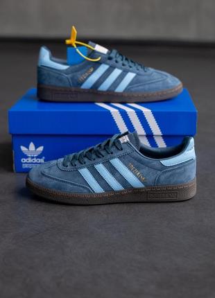 Adidas spezial handball blue1 фото