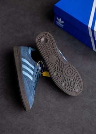 Adidas spezial handball blue6 фото