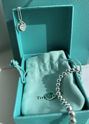 Подвеска и браслет tiffany