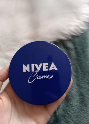 Крем универсальный для тела лица синий nivea