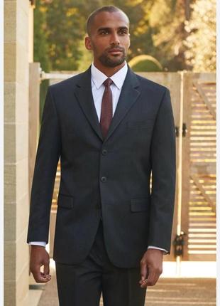 Пиджак мужской balmain decorative шерстяной шерстяной шерстяной темно-синий