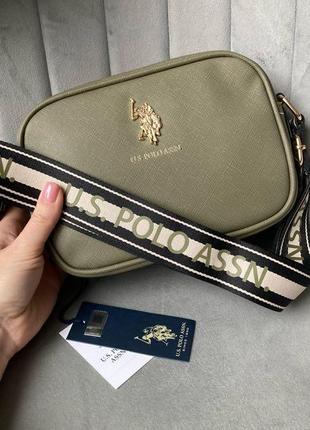 Оригінальна сумка us polo crossbody classic zip crossbody bag3 фото