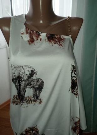 Неймовірна атласна шовкова блуза8 фото