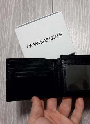 Гаманець calvin klein jeans, подвійне складання bilfold3 фото