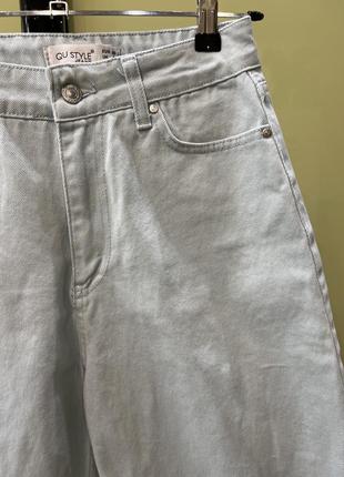 Стильные широкие шорты qu style jeans 36/6/262 фото