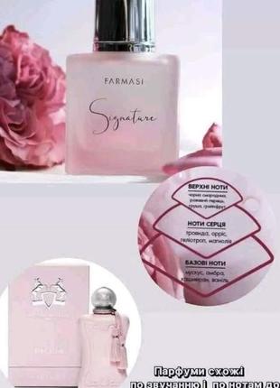 Жіноча парфумована вода «signature” фармасі фармаси farmasi