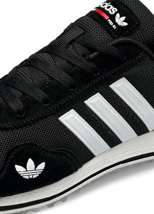 Мужские кроссовки adidas runner pod-s3.1 black white2 фото