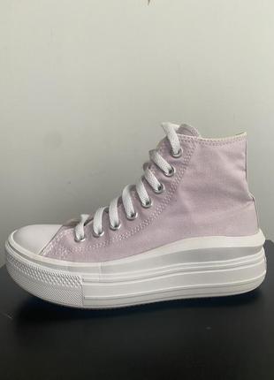 Кеды на высокой подошве converse chuck taylor all star1 фото