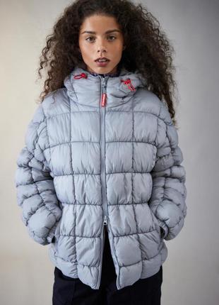 Куртка пуховик iets frans... ruched puffer jacket