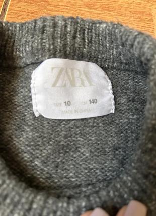 Теплий светр zara2 фото