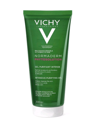 Гель vichy normaderm phytosolution для глибокого очищення жирної,