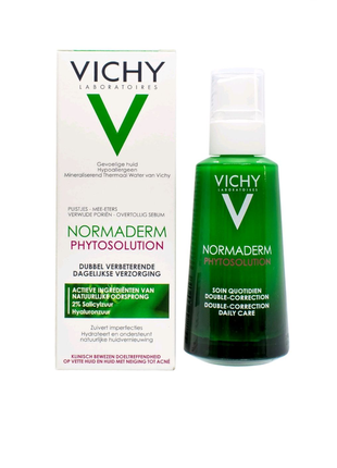 Засіб vichy normaderm phytosolution подвійної дії для жирної