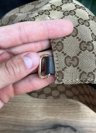 Кепка gucci monogram gold8 фото