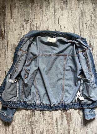 Джинсовая куртка stradivarius 5