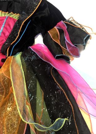 Яскраве плаття маленької королеви + повітряний хелловінівський ку5 фото
