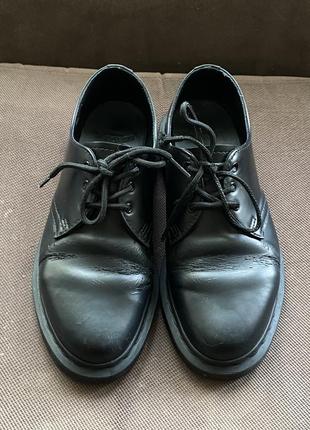 Туфли dr.martens 1461 black mono 38 размер3 фото