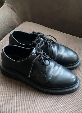 Туфли dr.martens 1461 black mono 38 размер