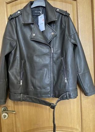 Нова шикарна стильна куртка косуха 50-52 р1 фото