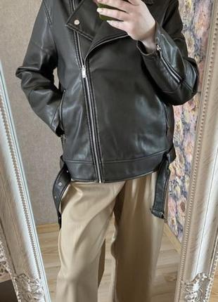 Нова шикарна стильна куртка косуха 50-52 р4 фото