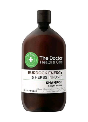 Шампунь для волосся the doctor health & care burdock energy, 9461 фото