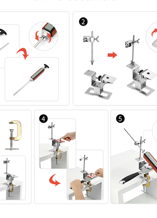 Нова версія професійна точилка для заточування ножів3 фото