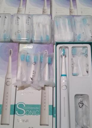 Ультразвукова зубна щітка seago sg-958. 40000 вібрацій2 фото