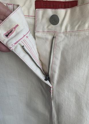 Джисовая юбка fcuk jeans5 фото