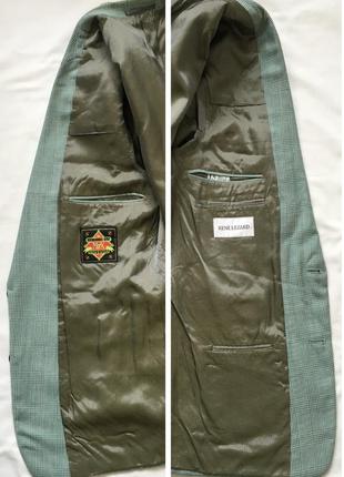 Пиджак приталенный rene lezard размер 48/м-l6 фото