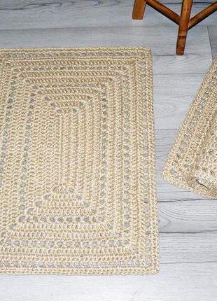 Килимок 71х51cм з джуту