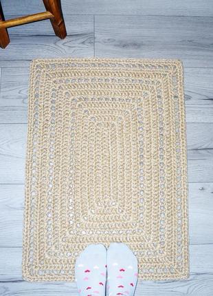 Килимок 71х51cм з джуту