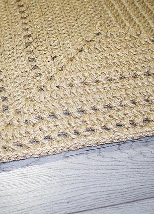 Килимок 71х51cм з джуту