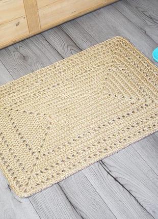 Килимок 71х51cм з джуту
