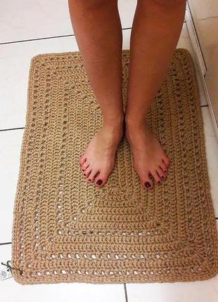 Килимок 71х51cм з джуту