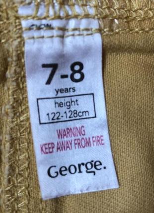 Комплект 7-8 лет юбка джинсовая george  футболка4 фото
