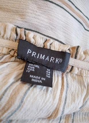 Натуральна блуза у смужку primark6 фото