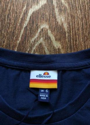 Новый синий женский топ футболка свитшот худи ellesse размер xs3 фото