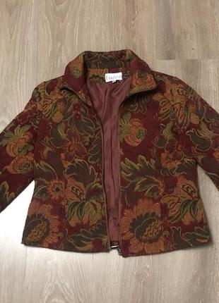 Винтажный жакет пиджак