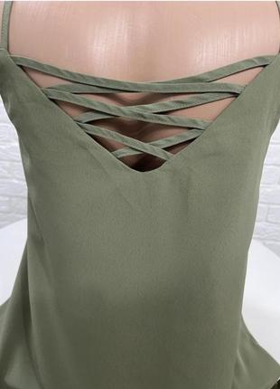 Блузка блуза майка топ р 50 бренд "new look"4 фото