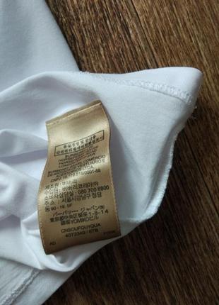 Біла жіноча футболка світшот худі тренч burberry розмір m6 фото
