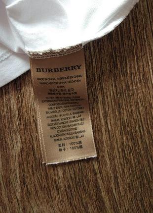 Біла жіноча футболка світшот худі тренч burberry розмір m4 фото