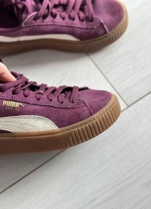 Puma suede кеды кроссовки замша 37 размер 23,5 см2 фото