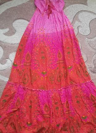 Платье, платье, сарафан в стиле бохо длинное2 фото