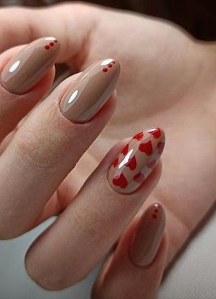 Бежевый, кофе с молоком, гель-лак