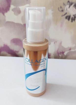 Корейский тональный крем с коллагеном тон 13 collagen spf 15