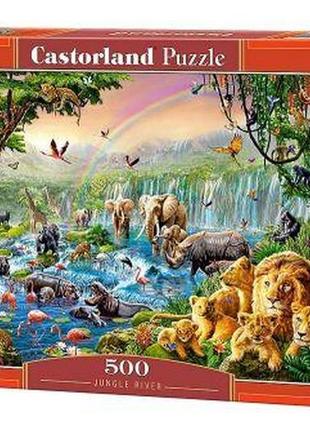 Пазлы "река в джунглях", 500 элементов