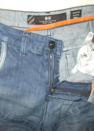Мужские джинсовые длинные шорты,30w,по поясу42-44см6 фото