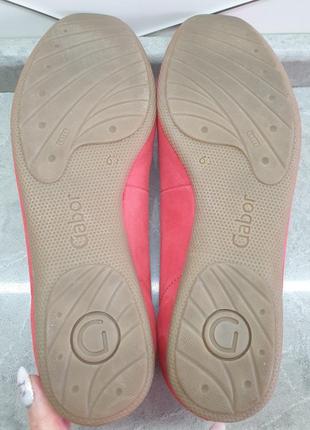 Gabor красные замшевые туфли10 фото