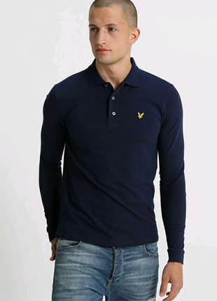 Лонгслив поло lyle scott fred perry lacoste кофта реглан