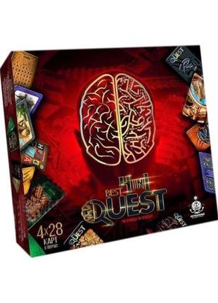 Карточная квест-игра "best quest 4 в 1" (укр)