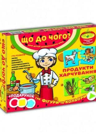 Дидактична гра "що до чого?"